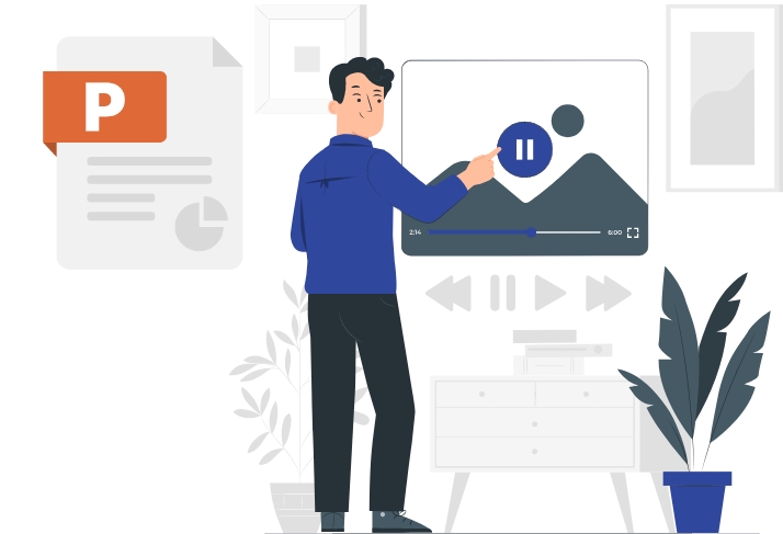 SPOKES（スポークス）は、パワーポイントのファイルを撮影や録音をしなくても音声付き動画へと変換できるクラウドサービスです。