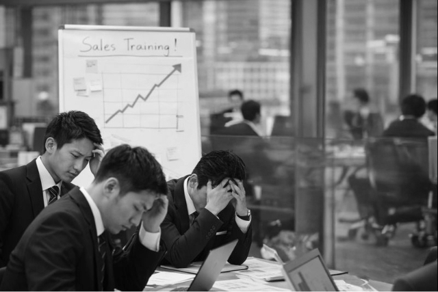 若手営業中心で育成が追いつかない